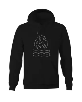 Traditional Outline Pullover Hoodie