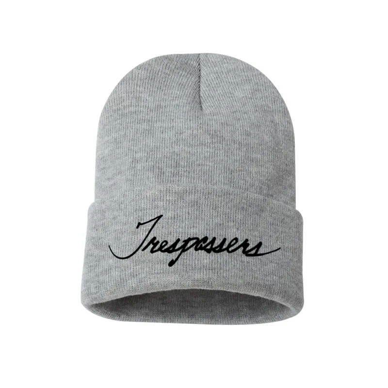 Trespassers "Logo" Knit Beanie