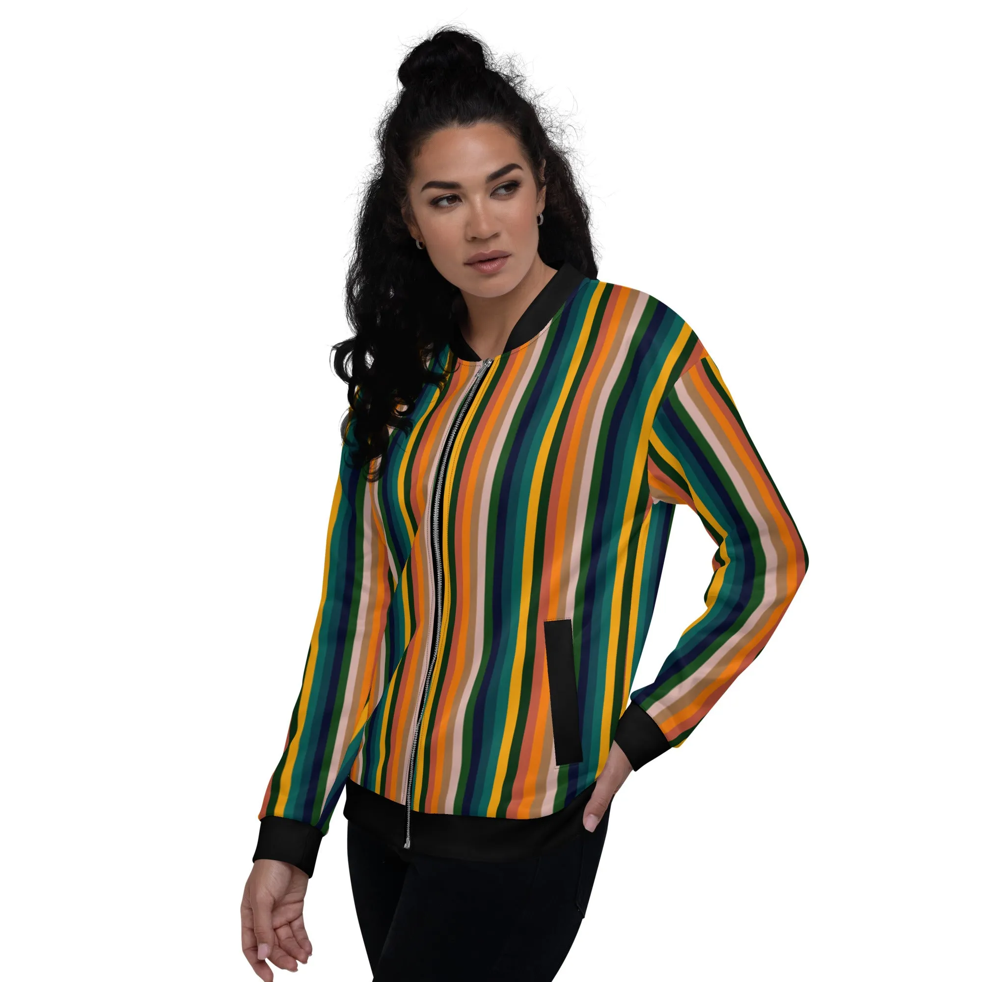 Tropical Breeze Unisex Bomber Jacket