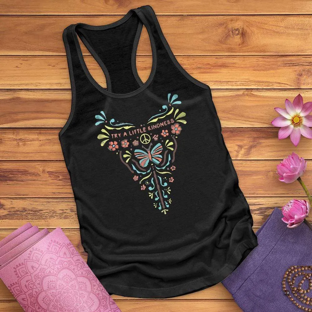 Try A Little Kindness Racerback Tank Top