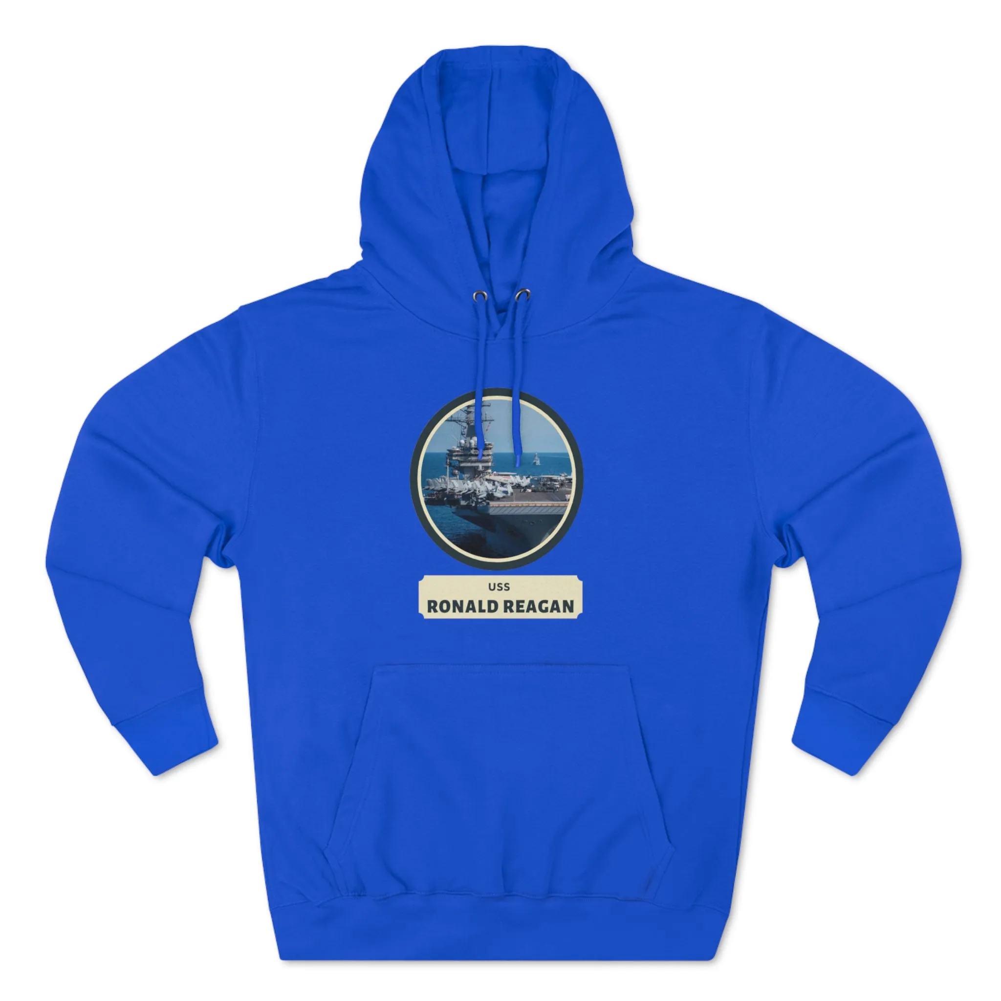 USS ronald reagan United States Ships POD Unisex Premium Pullover Hoodie