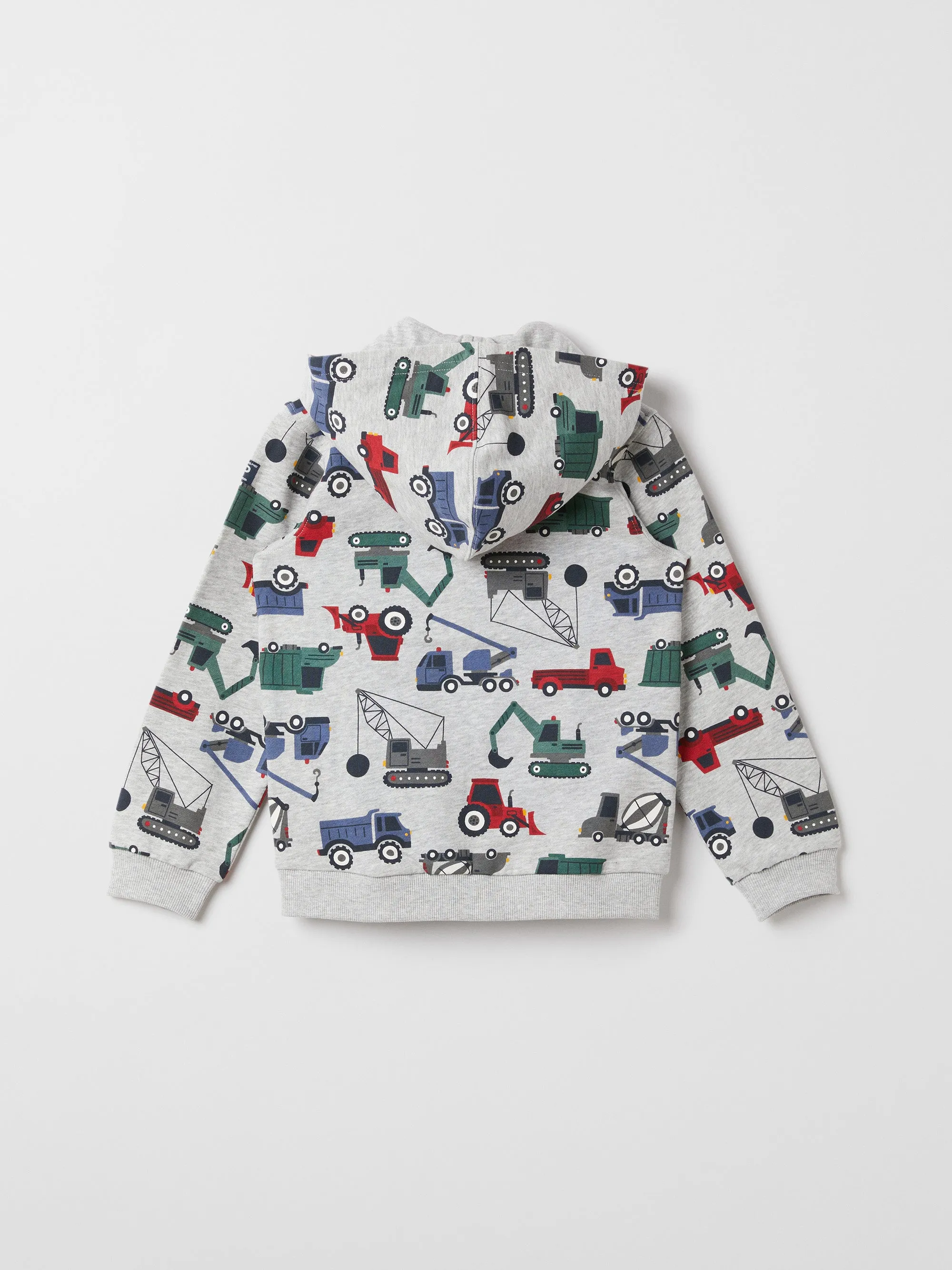 Vehicle Print Kids Hoodie