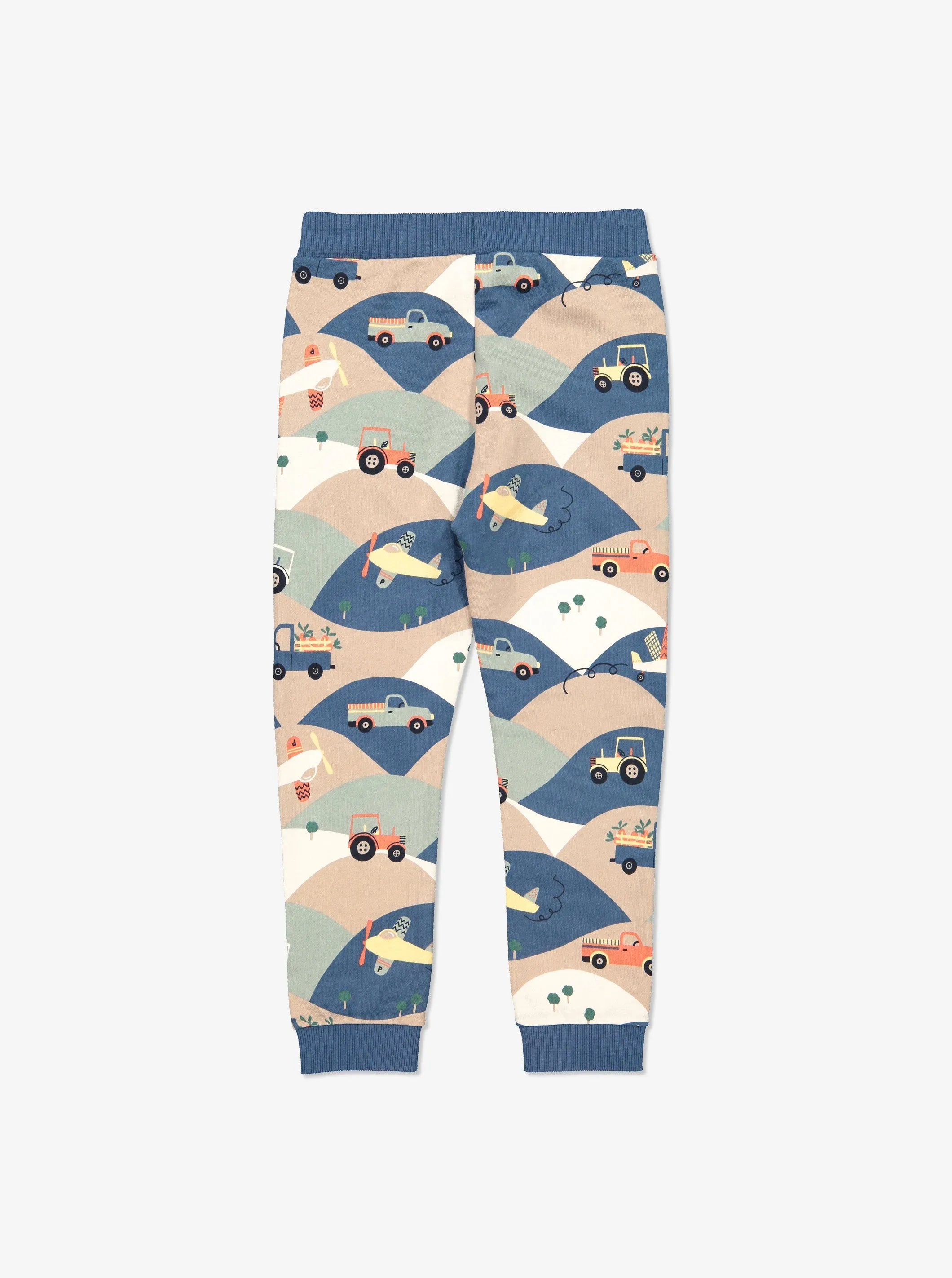 Vehicle Print Kids Joggers