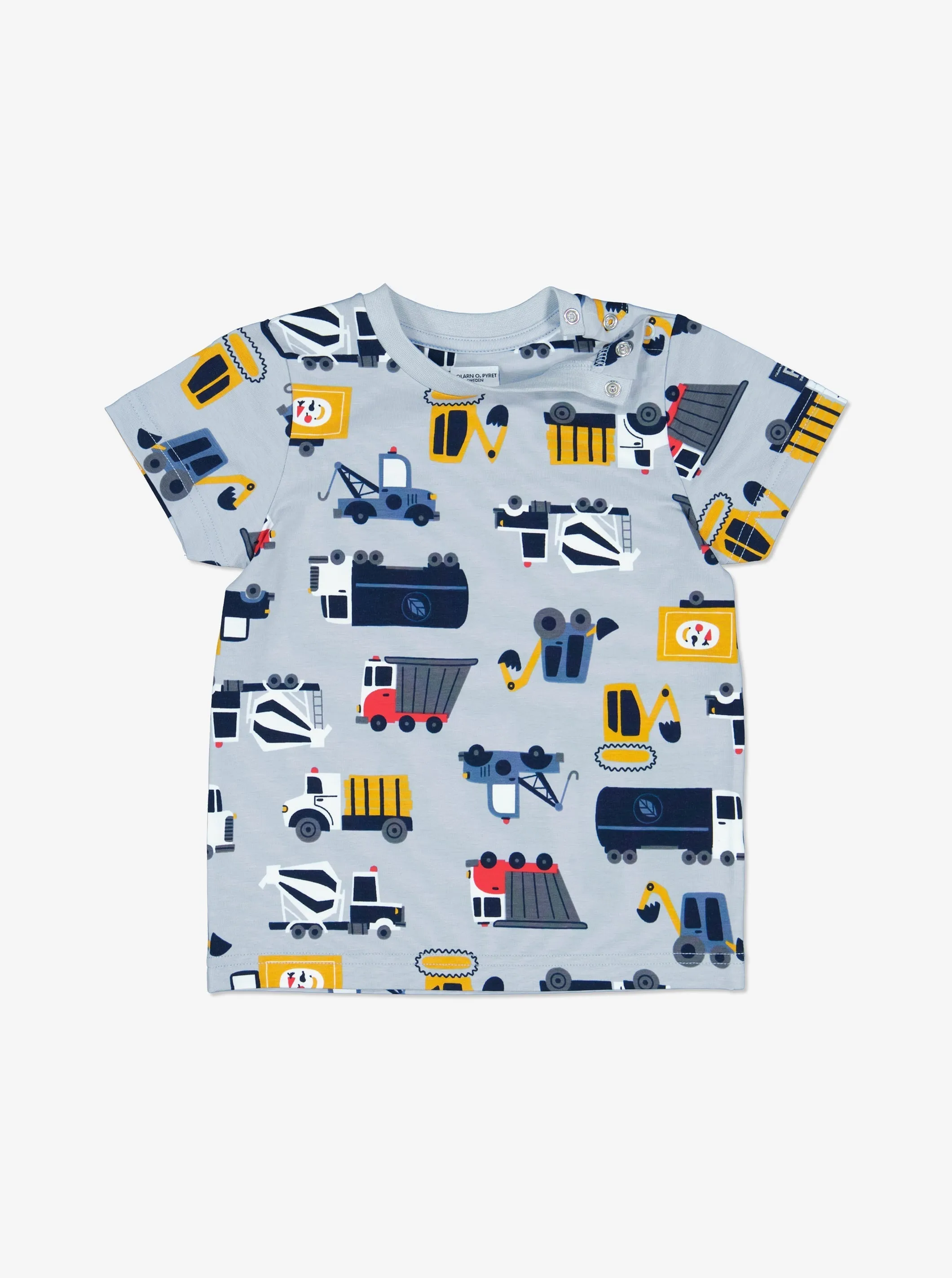 Vehicle Print Kids T-Shirt