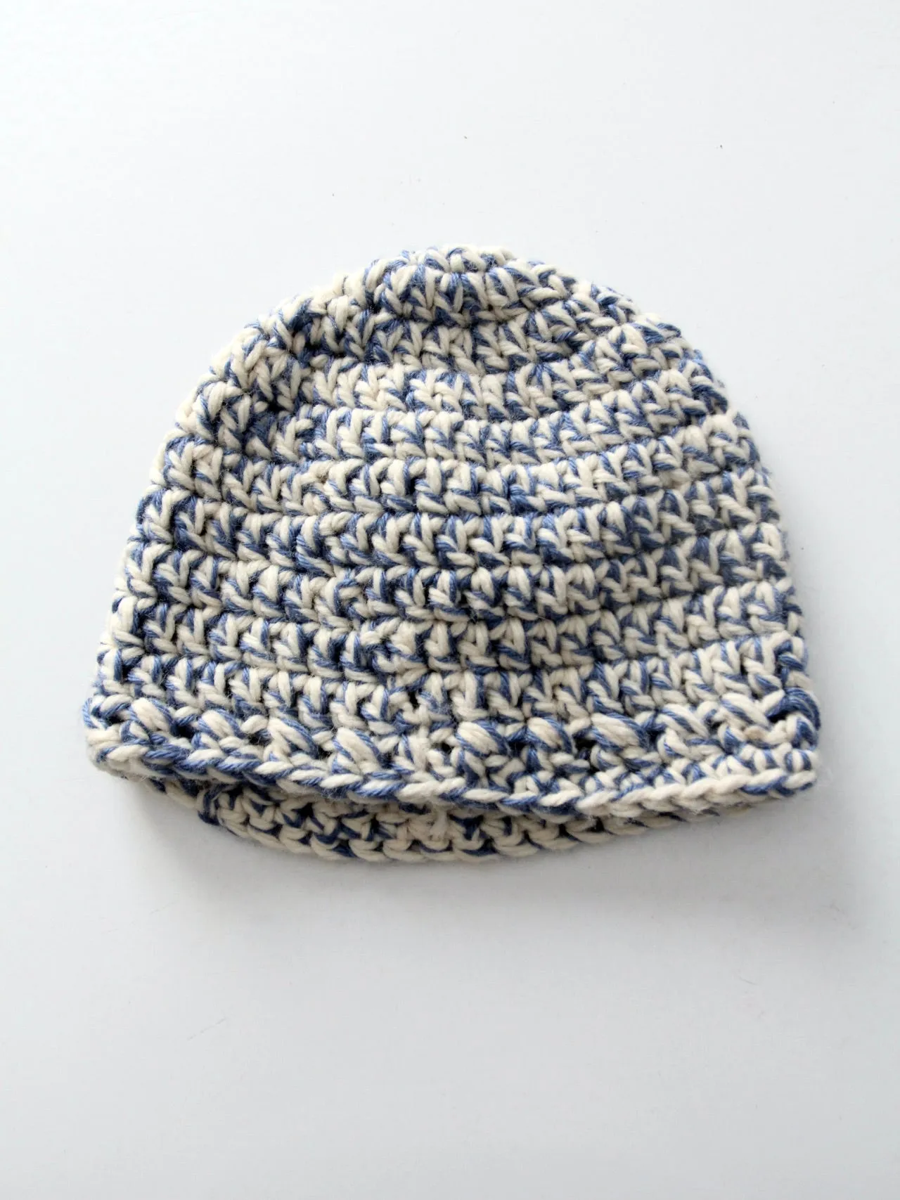 vintage hand knit cap