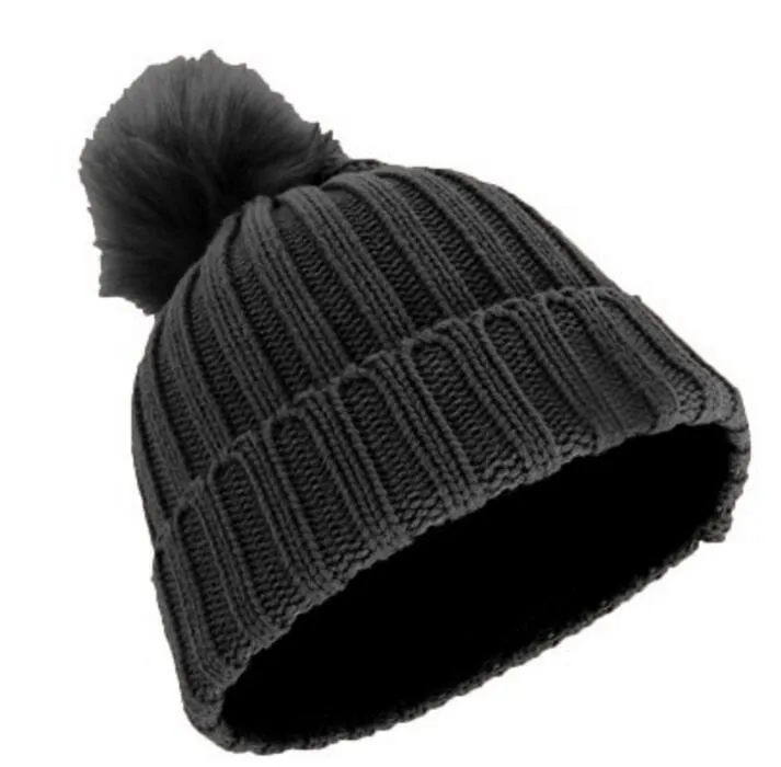 Warm Slouchy Knit Beanie Cap For Women