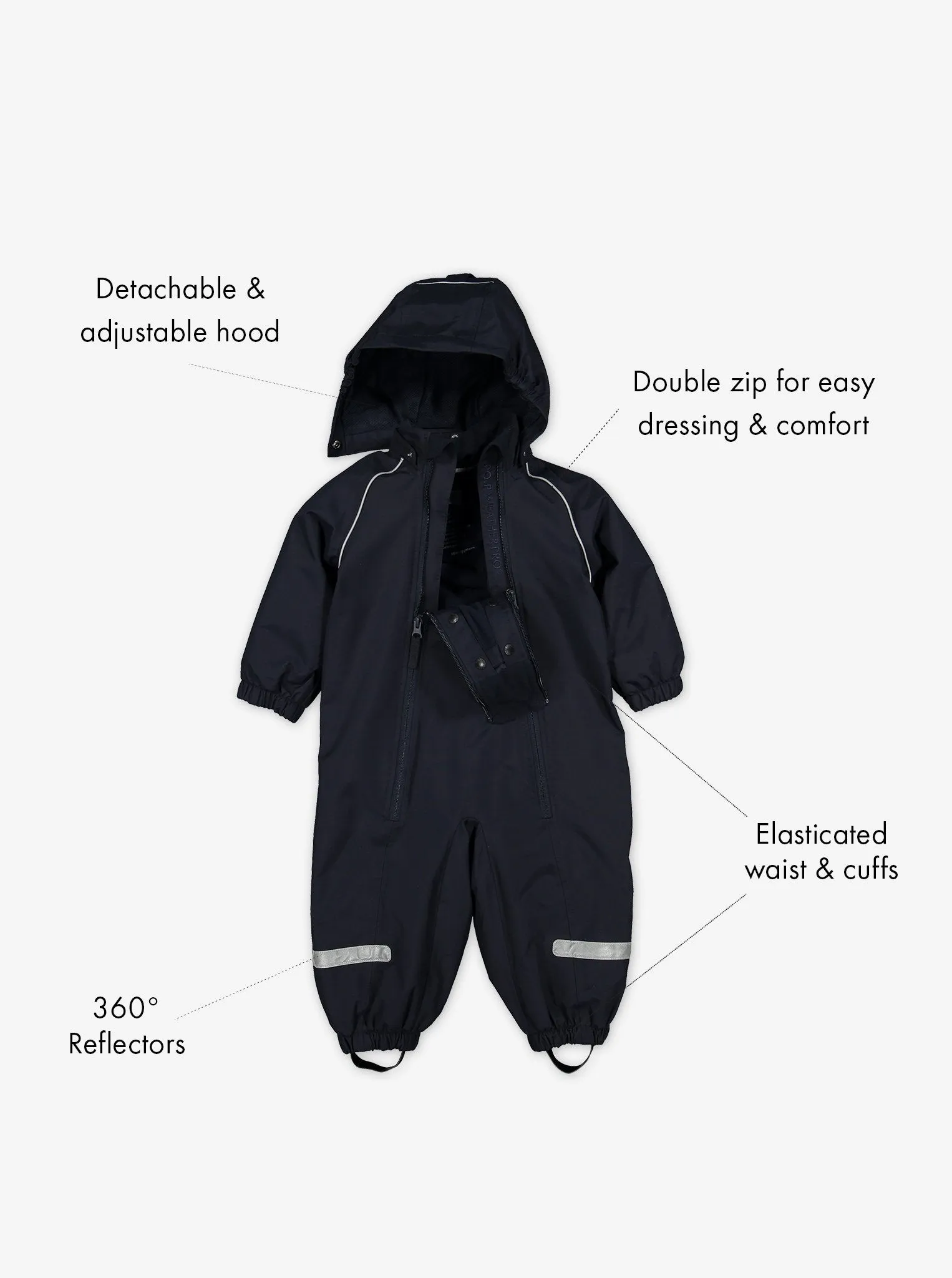 Waterproof Fleece Lined Baby Overall