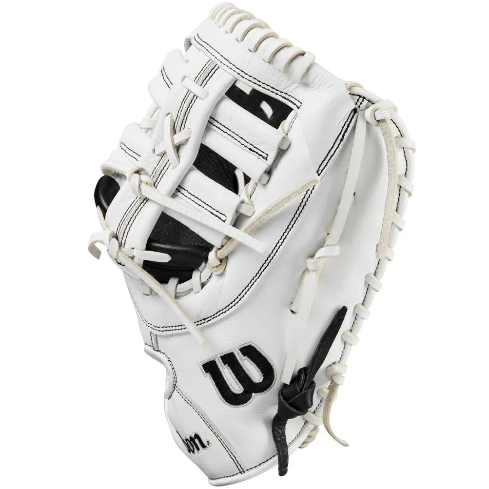 Wilson A1000 1620 12.5" Fastpitch First Base Mitt: WBW101478125