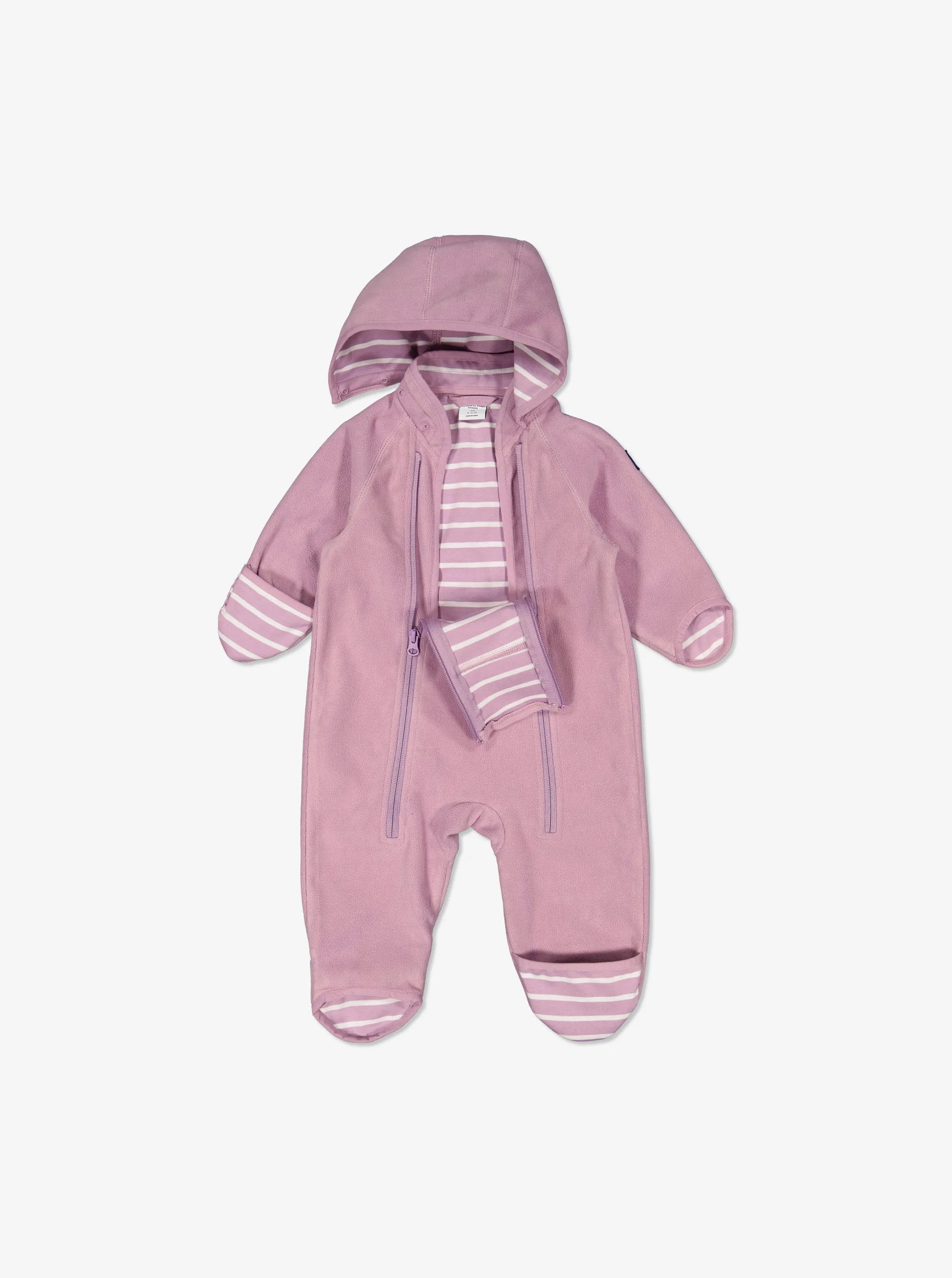 Windproof Fleece Baby Pramsuit