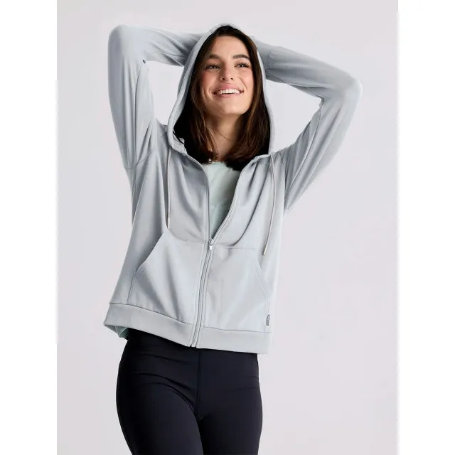 Women's Bamboo Lightweight Fleece Zip Hoodie