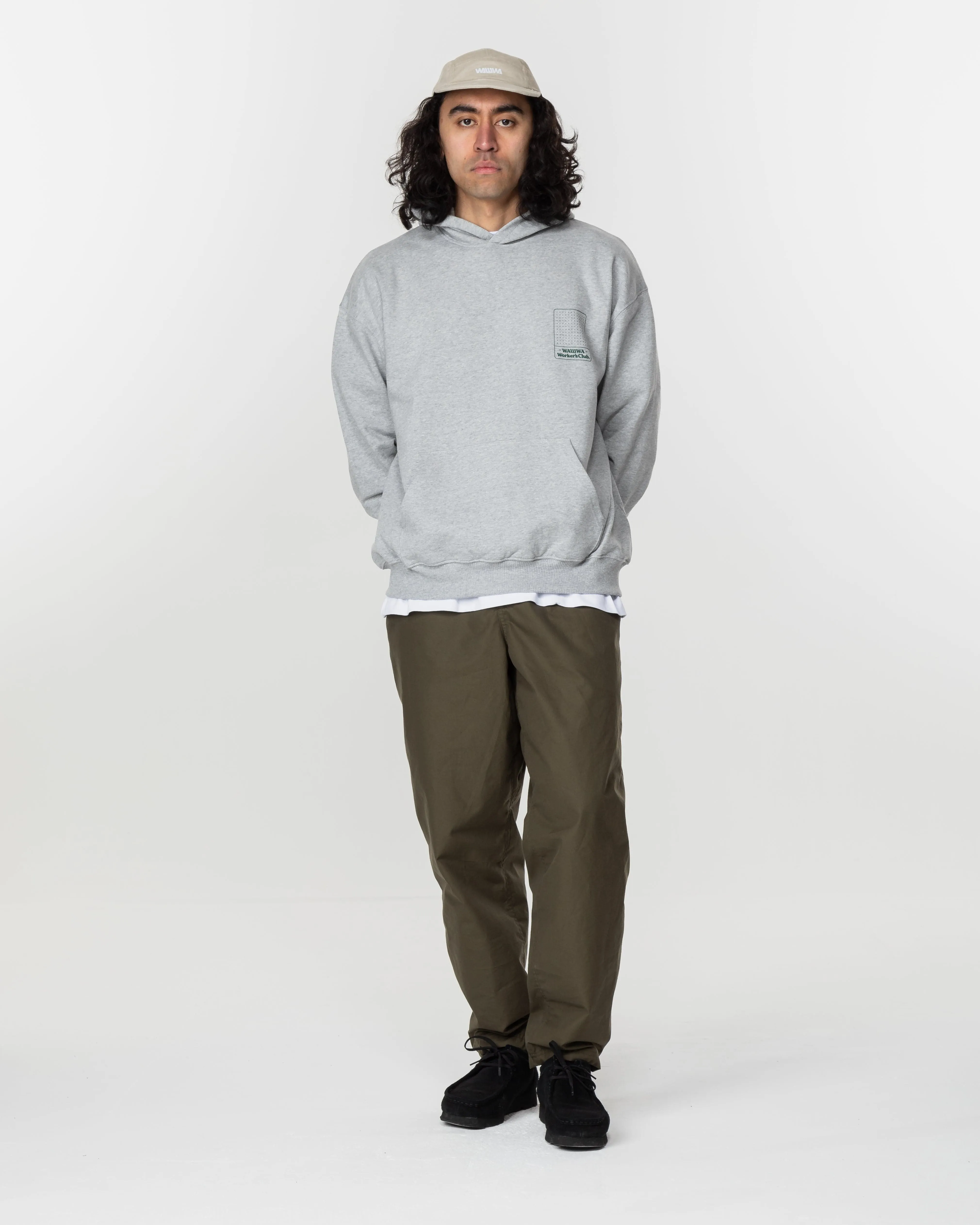 Worker's Hoody - Grey Marl