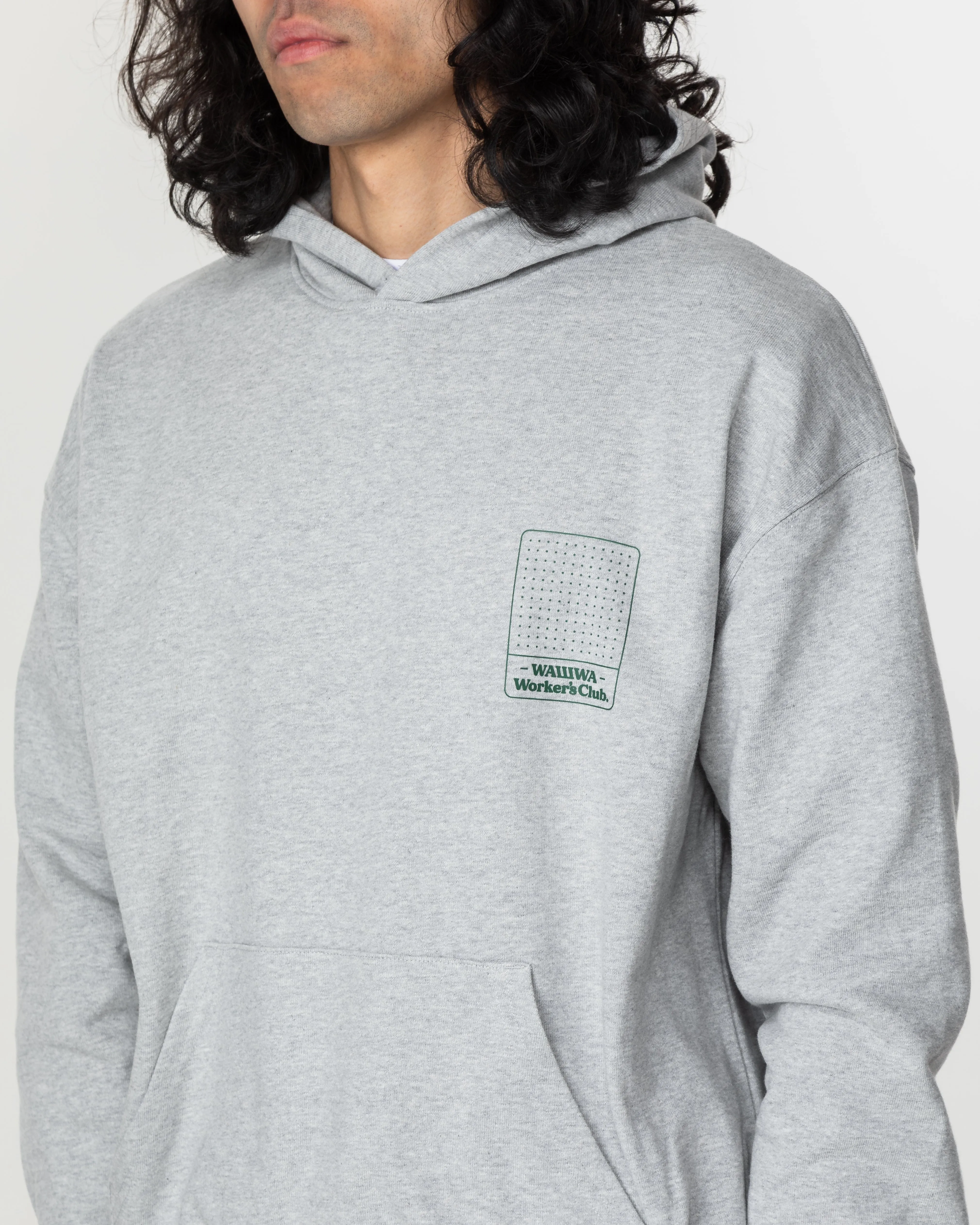 Worker's Hoody - Grey Marl