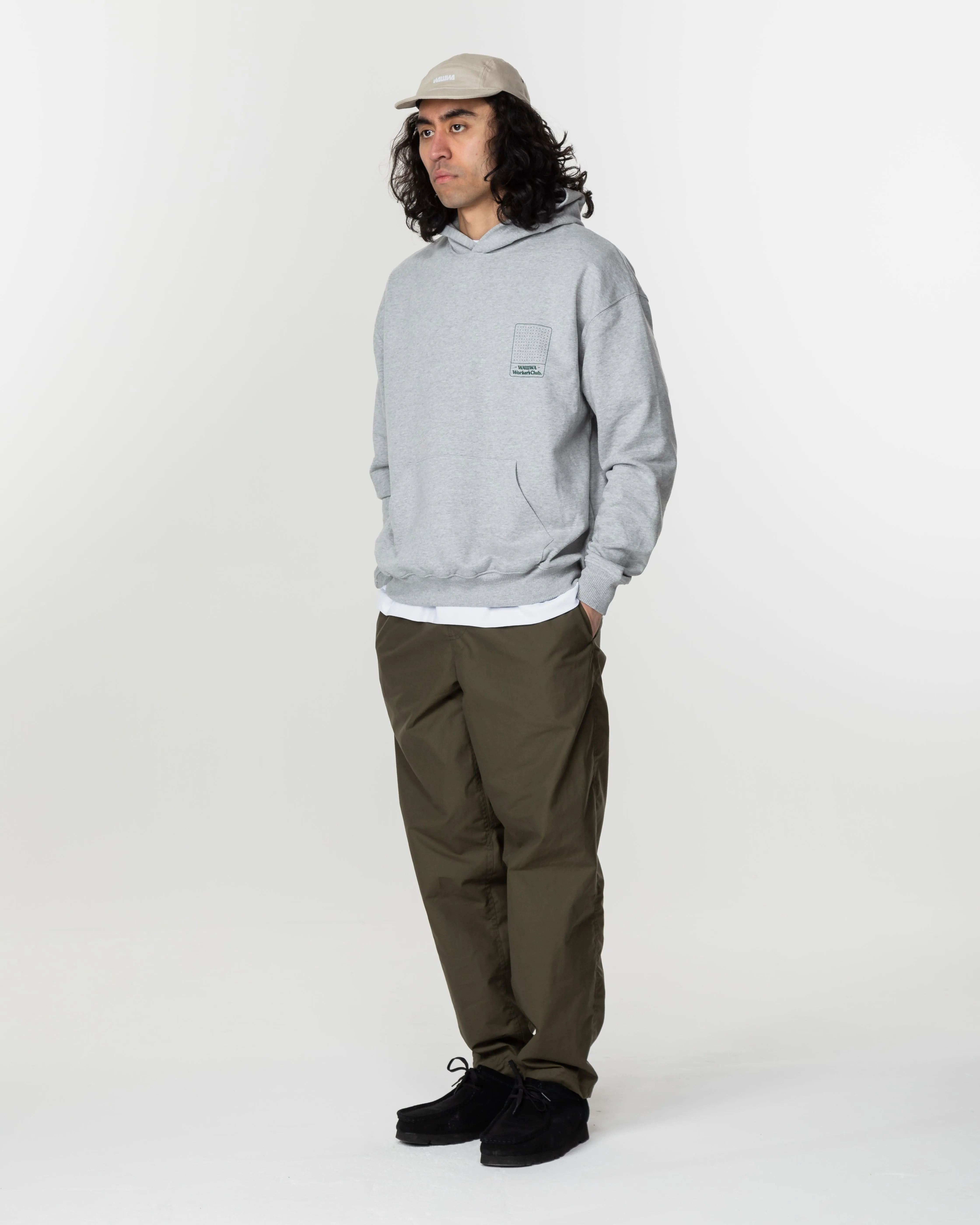 Worker's Hoody - Grey Marl