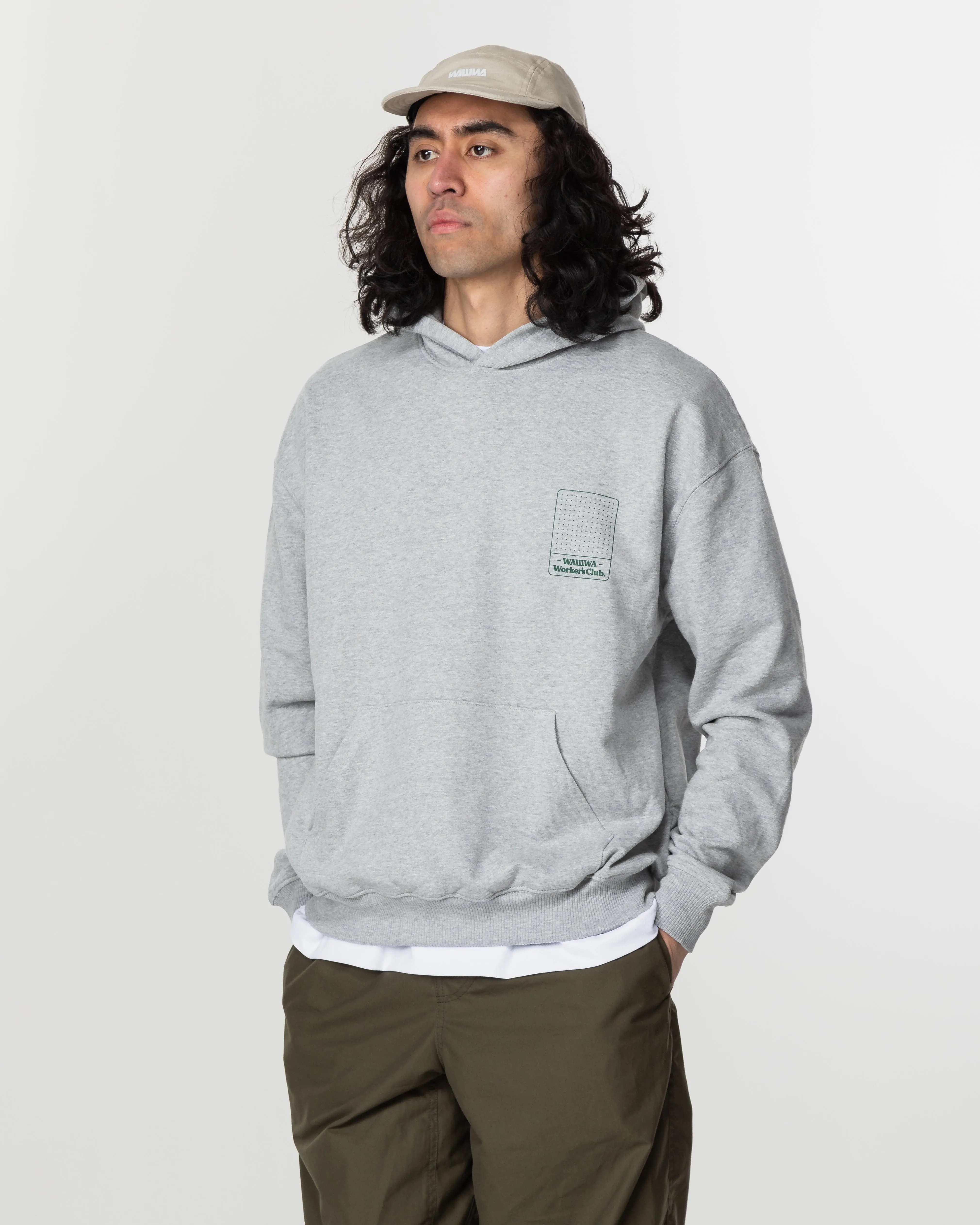 Worker's Hoody - Grey Marl