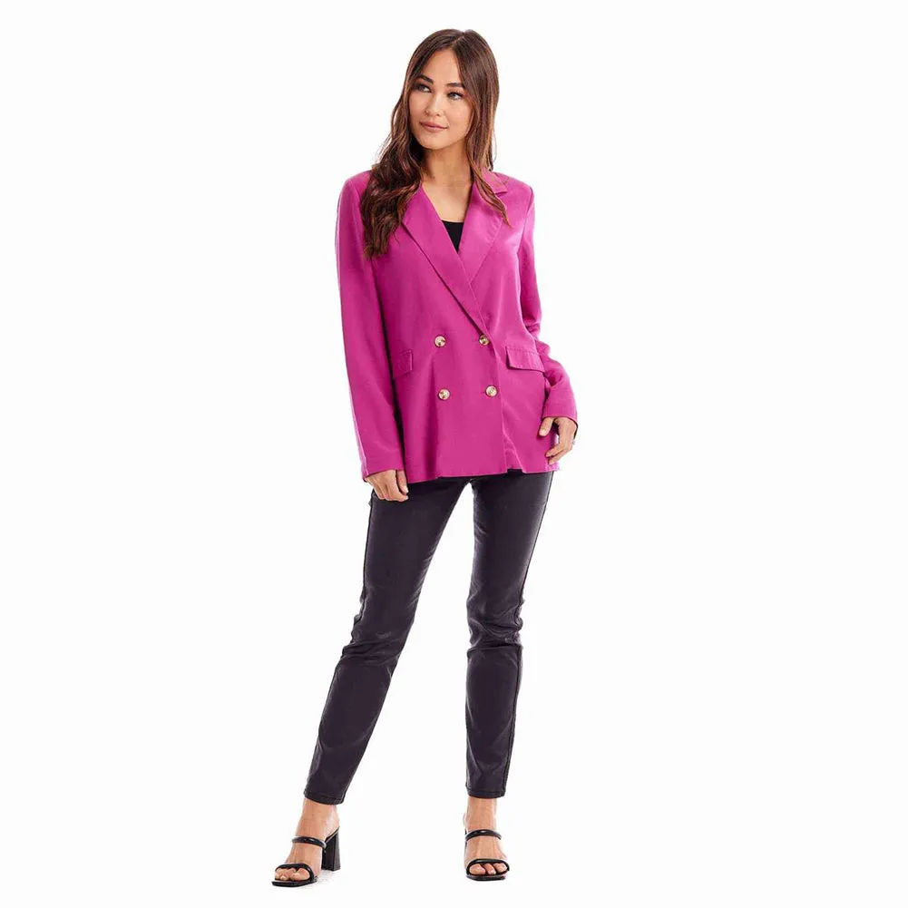 Wynn Blazer in Raspberry by Mud Pie