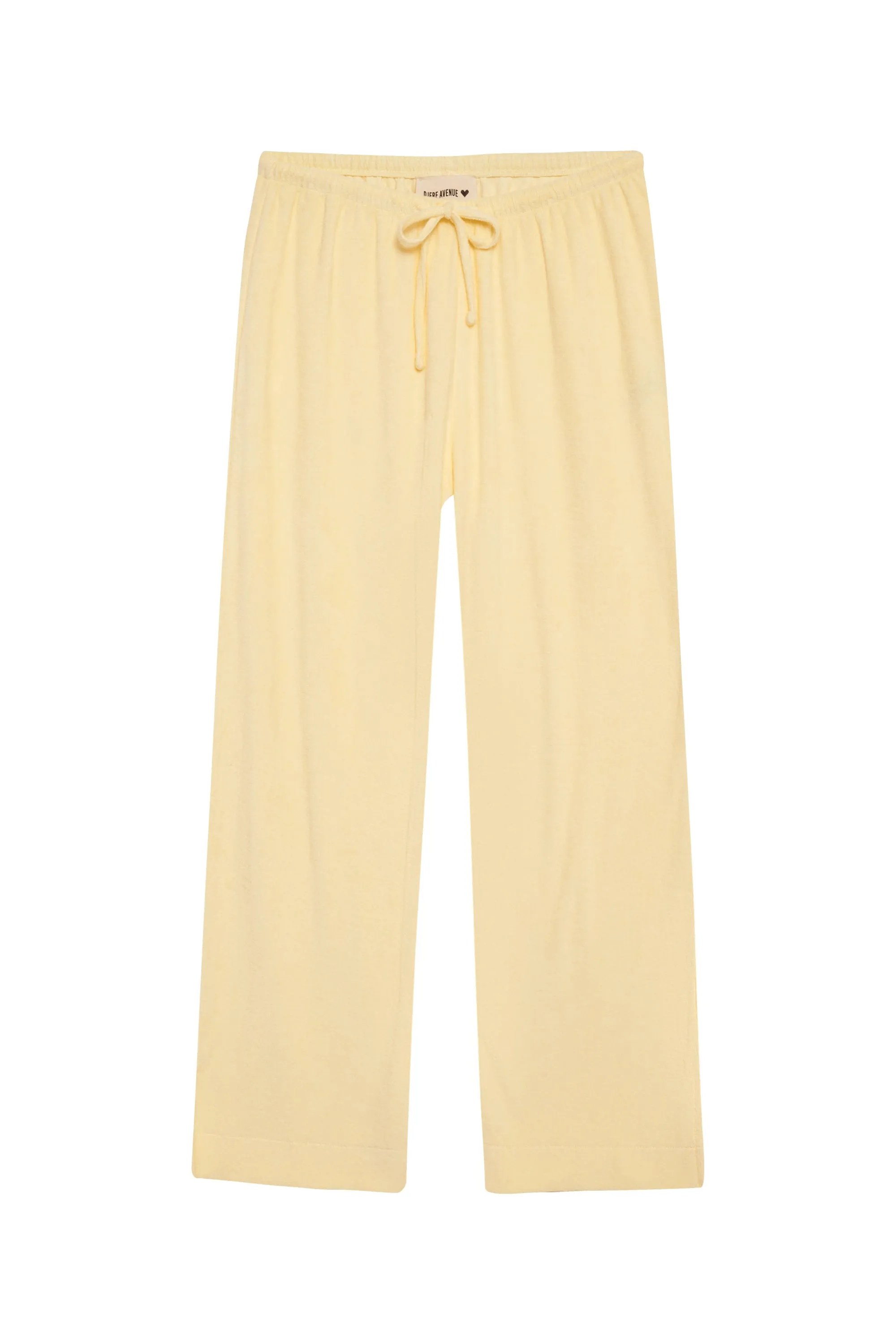 x DJERF AVENUE Terry Ankle Pants - Baby Sun