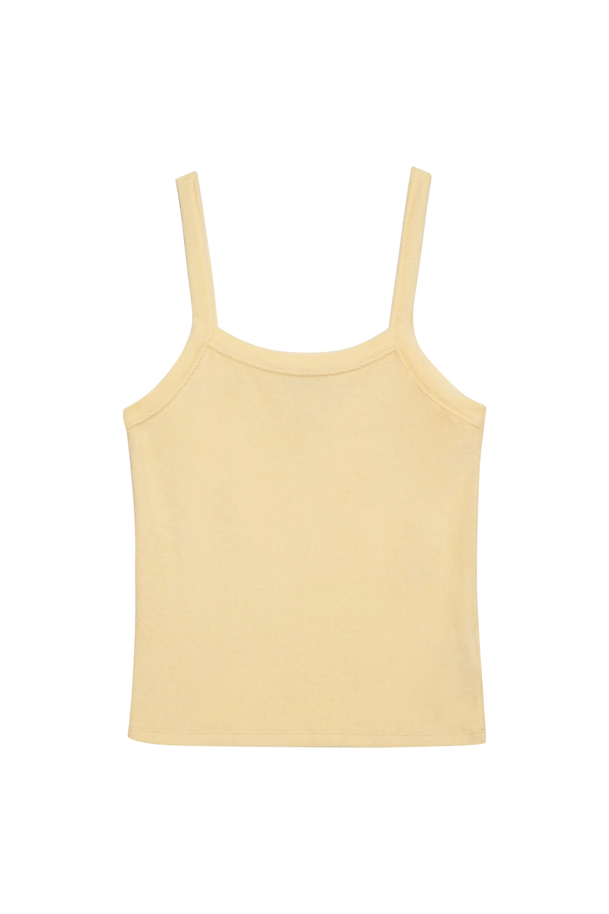 x DJERF AVENUE Terry Tank Top - Baby Sun