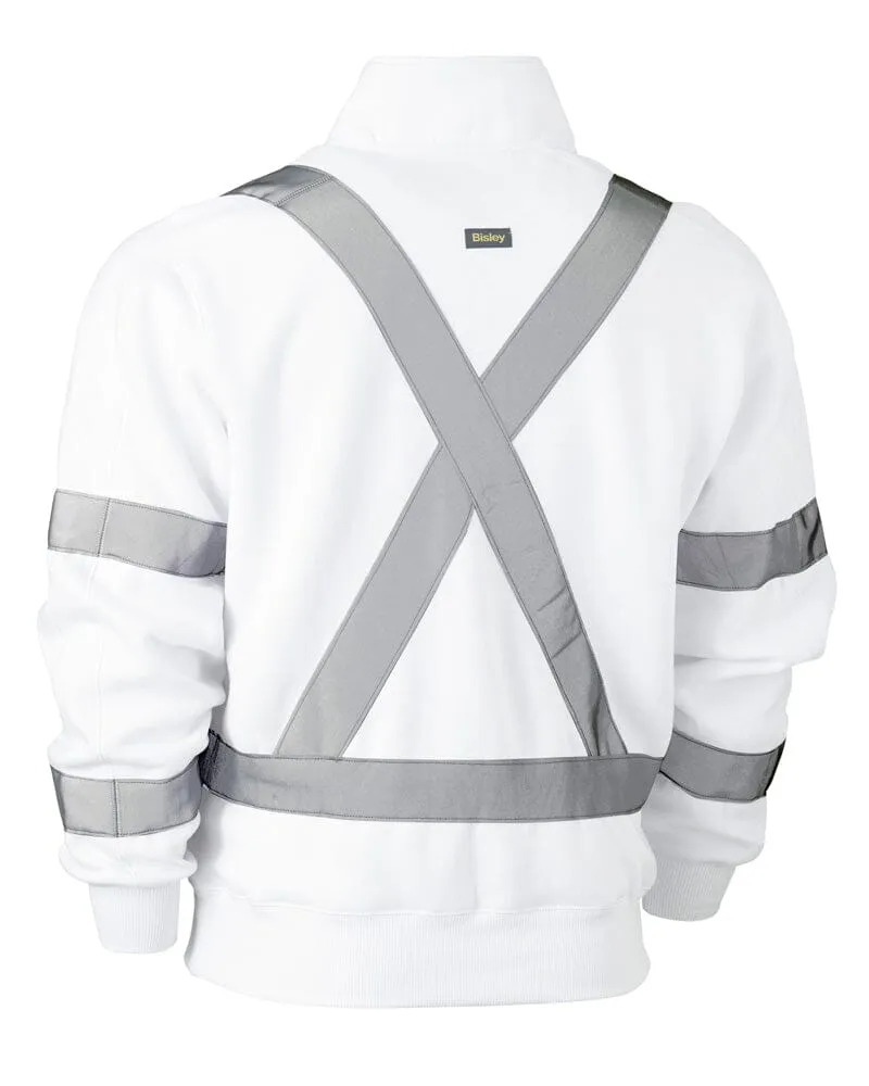 X Taped Quarter Zip Fleece Pullover * - White