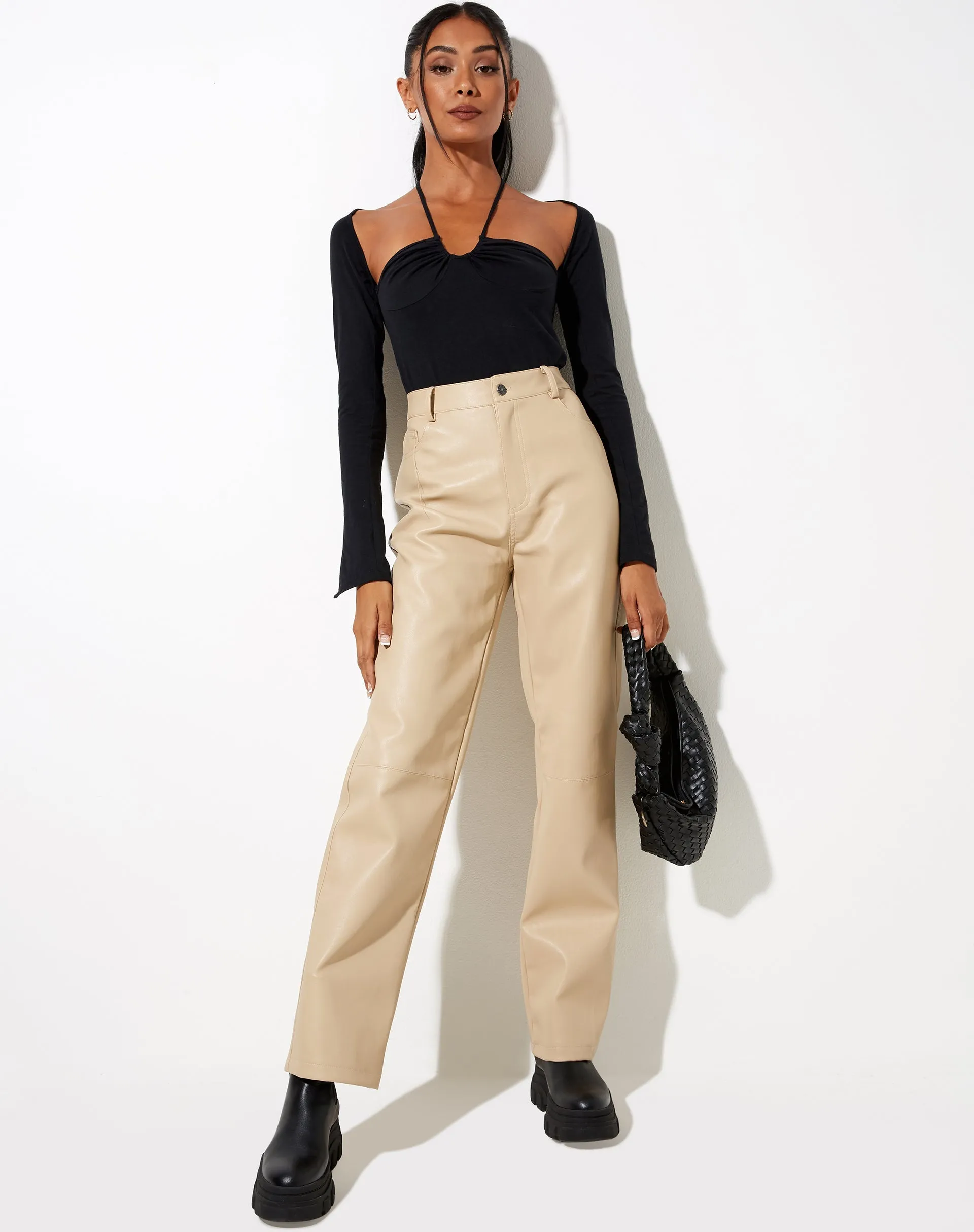 Zova Trouser in Buttermilk